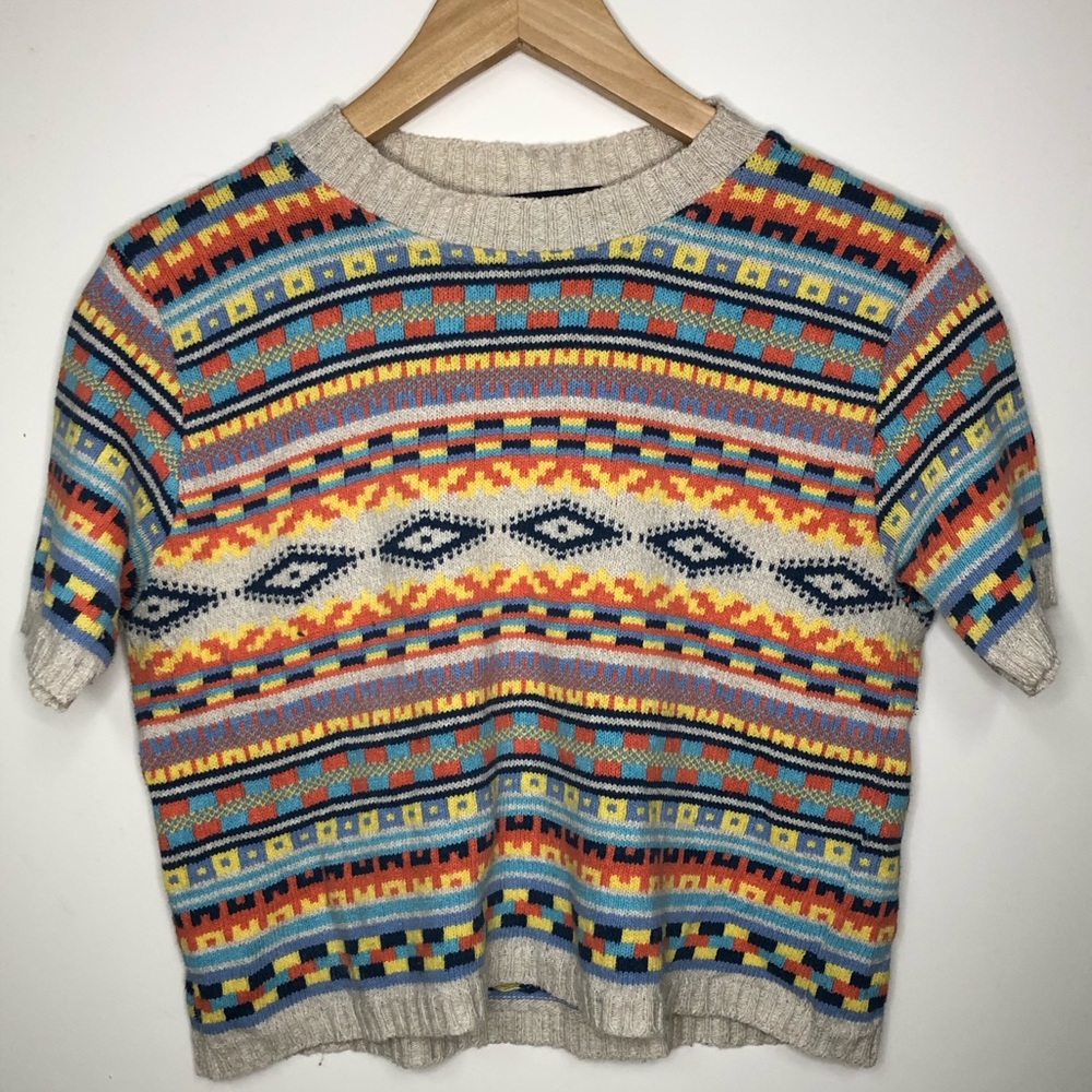 The Sweater Shop UK short-sleeve sweater